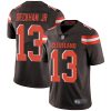 Nike Browns #13 Odell Beckham Jr Brown Team Color Men's Stitched NFL Vapor Untouchable Limited Jersey - Custom Name