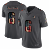 Nike Browns #6 Baker Mayfield 2018 Salute To Service Retro USA Flag Limited NFL Jersey - Custom Name