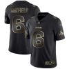 Nike Browns #6 Baker Mayfield Black Gold Men's Stitched NFL Vapor Untouchable Limited Jersey - Custom Name