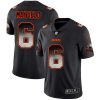 Nike Browns #6 Baker Mayfield Black Men's Stitched NFL Vapor Untouchable Limited Smoke Fashion Jersey - Custom Name
