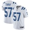 Nike Colts #57 Kemoko Turay White Men's Stitched NFL Vapor Untouchable Limited Jersey - Custom Name