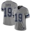 Nike Cowboys #19 Amari Cooper Gray Men's Stitched NFL Limited Inverted Legend Jersey - Custom Name