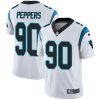 Nike Panthers #90 Julius Peppers White Men's Stitched NFL Vapor Untouchable Limited Jersey - Custom Name