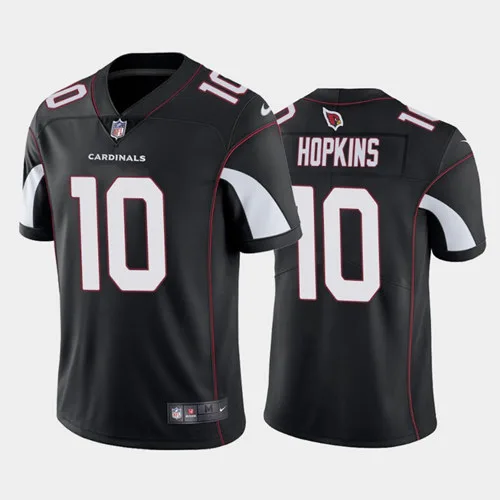 Men's Arizona Cardinals #10 DeAndre Hopkins Black Vapor Untouchable Limited Stitched NFL Jersey - Custom Name