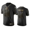 Chargers #81 Mike Williams Men's Stitched NFL Vapor Untouchable Limited Black Golden Jersey  - Custom Name