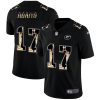 Green Bay Packers #17 Davante Adams Carbon Black Vapor Statue Of Liberty Limited NFL Jersey - Custom Name