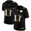 Green Bay Packers #17 Davante Adams Nike Carbon Black Vapor Cristo Redentor Limited NFL Jersey - Custom Name