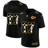Kansas City Chiefs #87 Travis Kelce Nike Carbon Black Vapor Cristo Redentor Limited NFL Jersey  - Custom Name