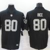 Las Vegas Raiders #80 Jerry Rice Black Vapor Untouchable Limited Stitched Jersey  - Custom Name