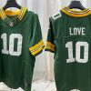 Men's Green Bay Packers #10 Jordan Love Green 2023 F.U.S.E. Limited Stitched Football Jersey - Custom Name