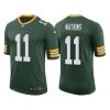Men's Green Bay Packers #11 Sammy Watkins Green Stitched Football Jersey - Custom Name