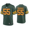 Men's Green Bay Packers #55 Kingsley Enagbare Green Stitched Football Jersey - Custom Name