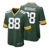 Men's Green Bay Packers #88 Luke Musgrave Green Stitched Game Jersey - Custom Name