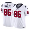 Men's Houston Texans #86 Dalton Schultz White 2023 F.U.S.E Vapor Untouchable Stitched Football Jersey  - Custom Name