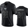 Men's Jacksonville Jaguars #16 Trevor Lawrence Black Reflective Limited Stitched Football Jersey - Custom Name