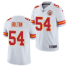 Men's Kansas City Chiefs #54 Nick Bolton White 2021 Draft Limited Stitched NFL Jersey  - Custom Name