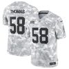 Men's Kansas City Chiefs #58 Derrick Thomas 2024 F.U.S.E Arctic Camo Salute to Service Limited Stitched Football Jersey  - Custom Name