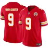 Men’s Kansas City Chiefs #9 JuJu Smith-Schuster Red 2023 F.U.S.E Vapor Untouchable Limited Stitched Football Jersey  - Custom Name