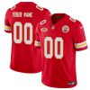 Men's Kansas City Chiefs Active Player Custom Red 2023 F.U.S.E. Vapor Untouchable Limited Stitched Football Jersey  - Custom Name