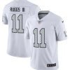 Men's Las Vegas Raiders #11 Henry Ruggs III White Color Rush Limited Stitched Jersey - Custom Name