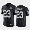 Men's Las Vegas Raiders #23 Damarious Randall Black NFL 2020 Inaugural Season Vapor Limited Stitched Jersey - Custom Name