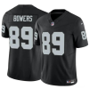 Men's Las Vegas Raiders #89 Brock Bowers Black 2024 Draft F.U.S.E Vapor Stitched Football Jersey  - Custom Name