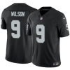 Men's Las Vegas Raiders #9 Tyree Wilson Black 2023 F.U.S.E Vapor Untouchable Stitched Football Jersey - Custom Name