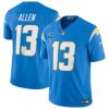 Men's Los Angeles Chargers #13 Keenan Allen Light Blue 2023 F.U.S.E. With 4-Star C Patch Vapor Untouchable Limited Stitched Jersey - Custom Name
