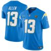 Men's Los Angeles Chargers #13 Keenan Allen Light Blue 2023 F.U.S.E. With John Madden Patch Vapor Limited Stitched Football Jersey - Custom Name