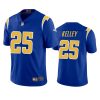 Men's Los Angeles Chargers #25 Joshua Kelley Royal Vapor Untouchable Limited Stitched Jersey - Custom Name
