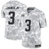 Men's Los Angeles Chargers #3 Derwin James Jr. 2024 F.U.S.E Arctic Camo Salute to Service Limited Stitched Football Jersey - Custom Name