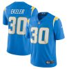 Men's Los Angeles Chargers #30 Austin Ekeler 2020 Blue Vapor Untouchable Limited Stitched NFL Jersey - Custom Name