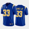 Men's Los Angeles Chargers #33 Derwin James 2020 Royal Vapor Untouchable Limited Stitched NFL Jersey - Custom Name