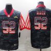 Men's Los Angeles Chargers #52 Khalil Mack Camo USA Flag Limited Stitched Jersey - Custom Name