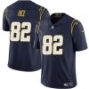 Men's Los Angeles Chargers #82 Brenden Rice Navy 2024 Draft Vapor Limited Stitched Football Jersey - Custom Name