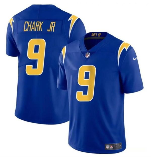 Men's Los Angeles Chargers #9 DJ Chark Jr Royal 2024 Vapor Limited Stitched Football Jersey - Custom Name
