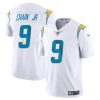 Men's Los Angeles Chargers #9 DJ Chark Jr White 2024 Vapor Limited Stitched Football Jersey  - Custom Name