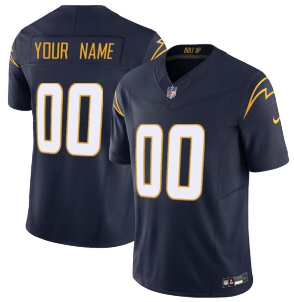 Men's Los Angeles Chargers Active Player Custom Navy 2023 F.U.S.E. Vapor Untouchable Limited Stitched Football Jersey - Custom Name