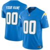 Men's Los Angeles Chargers Custom Light Blue 2023 F.U.S.E. Vapor Untouchable Limited Stitched Football Jersey - Custom Name