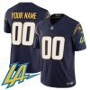 Men's Los Angeles Chargers Customized Navy 2024 F.U.S.E. V2 Limited Stitched Football Jersey - Custom Name