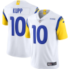Men's Los Angeles Rams #10 Cooper Kupp 2021 White Vapor Untouchable Limited Alternate Stitched Jersey - Custom Name