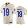 Men's Los Angeles Rams #19 Brandon Powell Cream Vapor Untouchable Limited Stitched Football Jersey - Custom Name