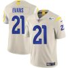 Men's Los Angeles Rams #21 Zach Evans Bone 2024 Vapor Untouchable Stitched Football Jersey - Custom Name