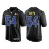 Men's Los Angeles Rams #54 Leonard Floyd 2022 Black Super Bowl LVI Game Stitched Jersey - Custom Name