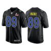 Men's Los Angeles Rams #89 Tyler Higbee 2022 Black Super Bowl LVI Game Stitched Jersey - Custom Name