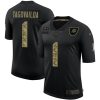 Men's Miami Dolphins #1 Tua Tagovailoa 2020 Black Camo Salute To Service Limited Stitched NFL Jersey - Custom Name
