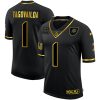 Men's Miami Dolphins #1 Tua Tagovailoa 2020 Black Gold Salute To Service Limited Stitched NFL Jersey - Custom Name