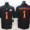 Men's Miami Dolphins #1 Tua Tagovailoa Black NFL 2020 Fashion Limited Stitched Jersey - Custom Name