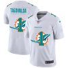 Men's Miami Dolphins #1 Tua Tagovailoa White NFL Stitched Jersey - Custom Name