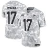 Men's Miami Dolphins #17 Jaylen Waddle 2024 F.U.S.E Arctic Camo Salute to Service Limited Stitched Football Jersey - Custom Name